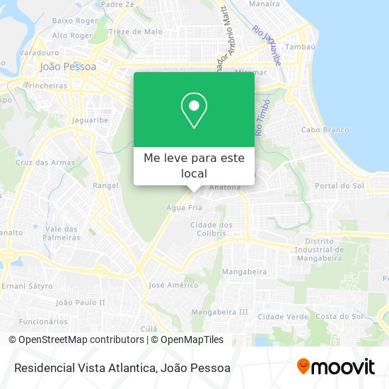 Residencial Vista Atlantica mapa