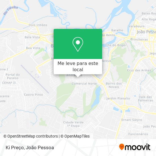 Ki Preço mapa