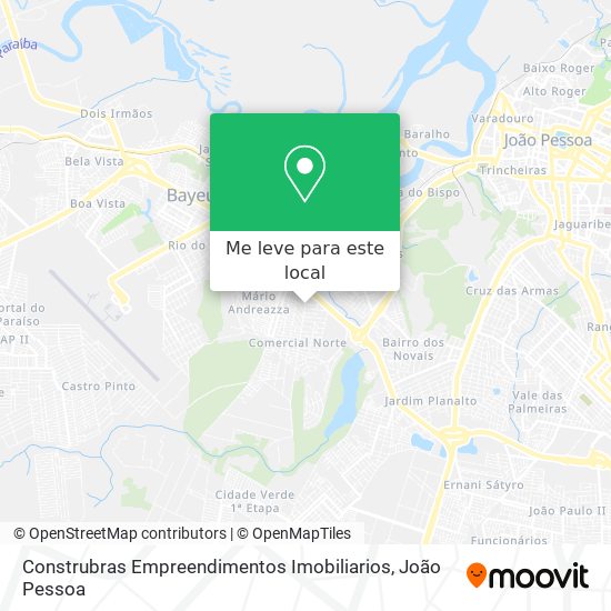 Construbras Empreendimentos Imobiliarios mapa