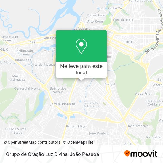 Grupo de Oração Luz Divina mapa