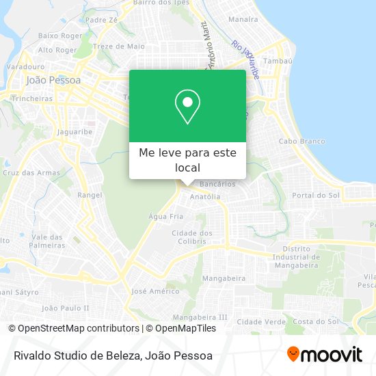 Rivaldo Studio de Beleza mapa
