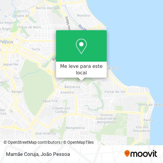 Mamãe Coruja mapa