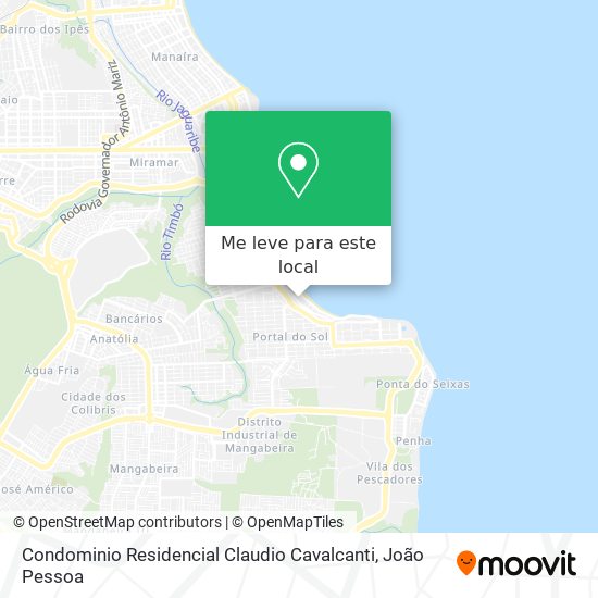 Condominio Residencial Claudio Cavalcanti mapa
