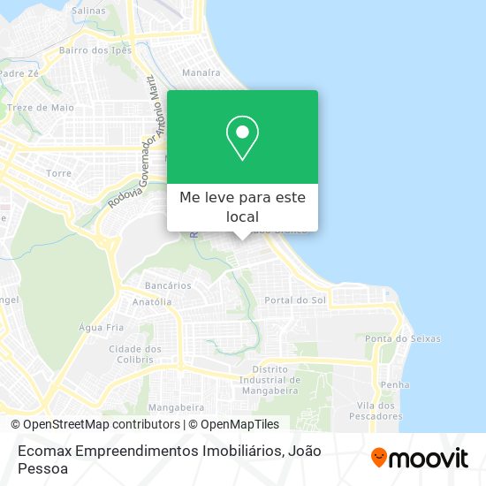 Ecomax Empreendimentos Imobiliários mapa