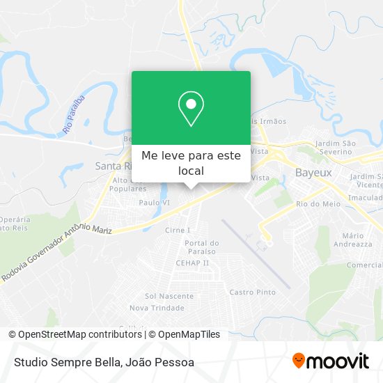 Studio Sempre Bella mapa