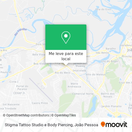 Stigma Tattoo Studio e Body Piercing mapa