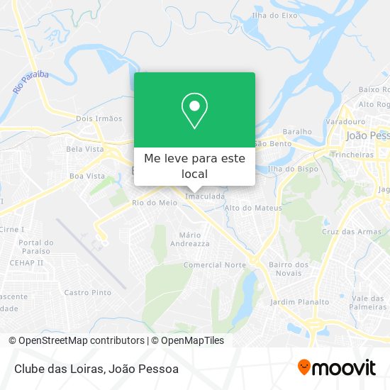 Clube das Loiras mapa