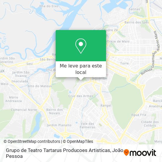 Grupo de Teatro Tartarus Producoes Artisticas mapa