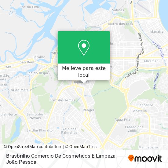 Brasbrilho Comercio De Cosmeticos E Limpeza mapa