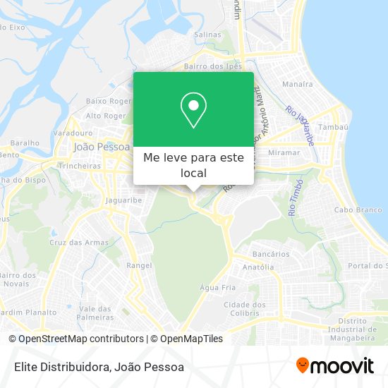 Elite Distribuidora mapa