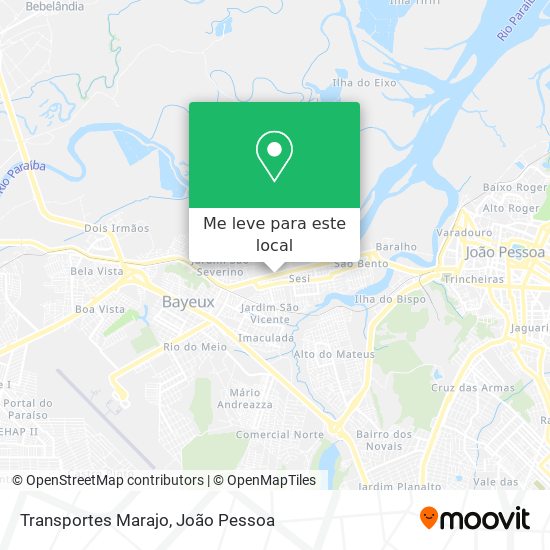 Transportes Marajo mapa