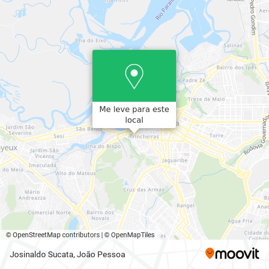 Josinaldo Sucata mapa