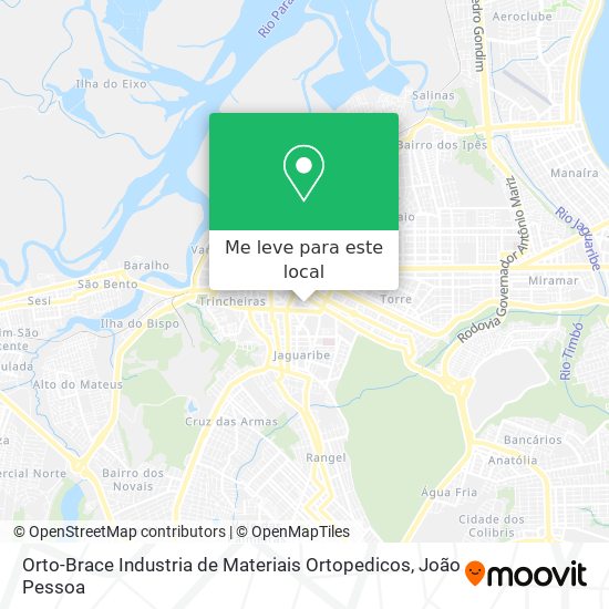 Orto-Brace Industria de Materiais Ortopedicos mapa