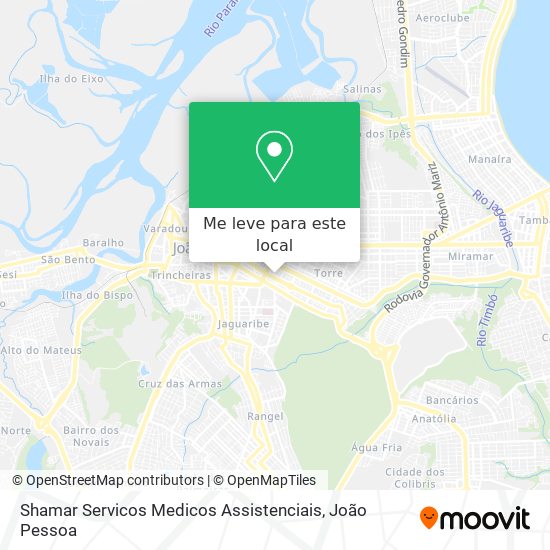 Shamar Servicos Medicos Assistenciais mapa