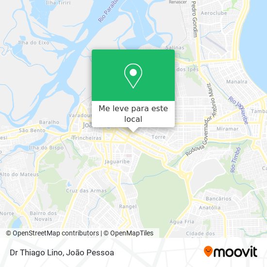 Dr Thiago Lino mapa