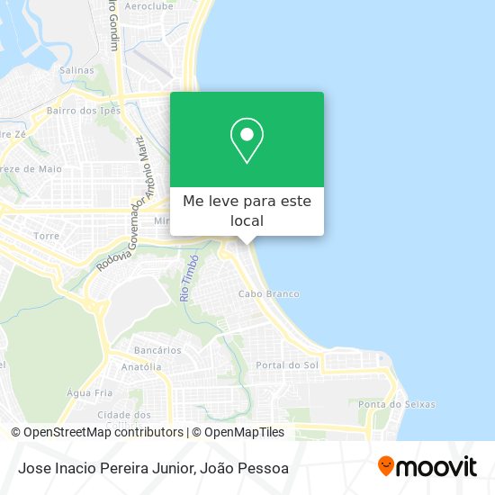 Jose Inacio Pereira Junior mapa