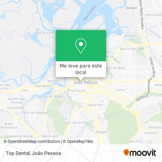 Top Dental mapa