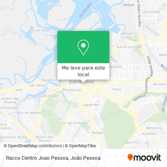 Racco Centro Joao Pessoa mapa