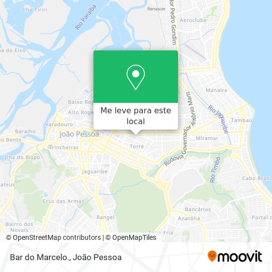 Bar do Marcelo. mapa