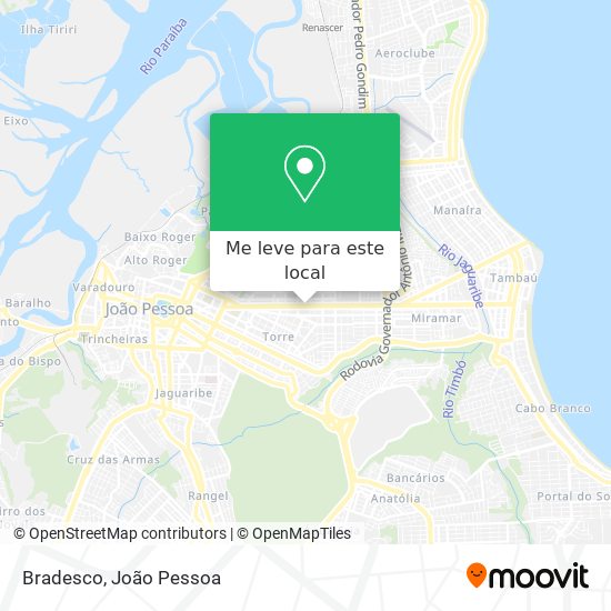 Bradesco mapa