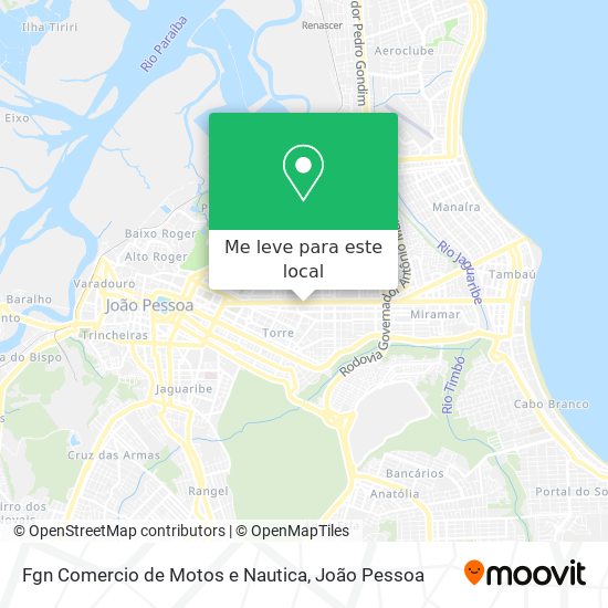 Fgn Comercio de Motos e Nautica mapa