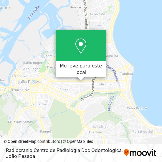 Radiocranio Centro de Radiologia Doc Odontologica mapa