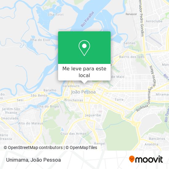 Unimama mapa