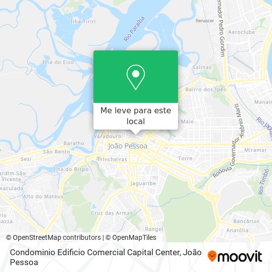 Condominio Edificio Comercial Capital Center mapa