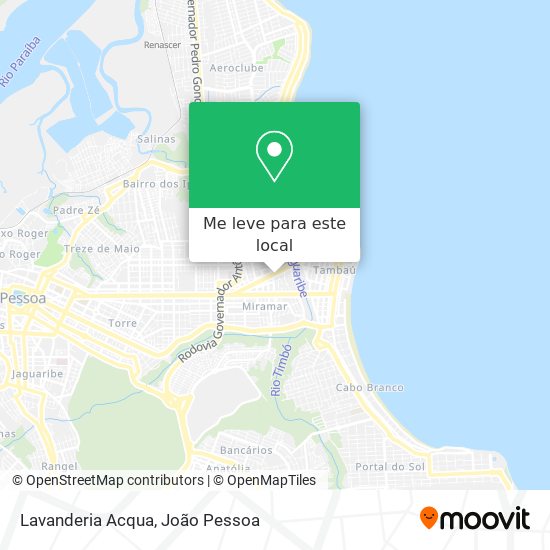 Lavanderia Acqua mapa