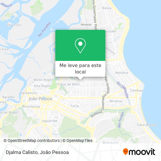 Djalma Calisto mapa