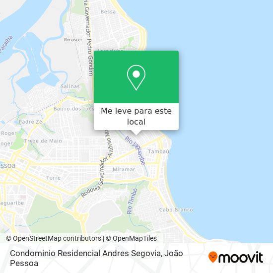 Condominio Residencial Andres Segovia mapa