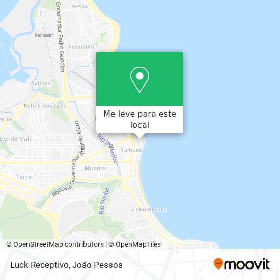 Luck Receptivo mapa