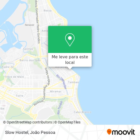 Slow Hostel mapa