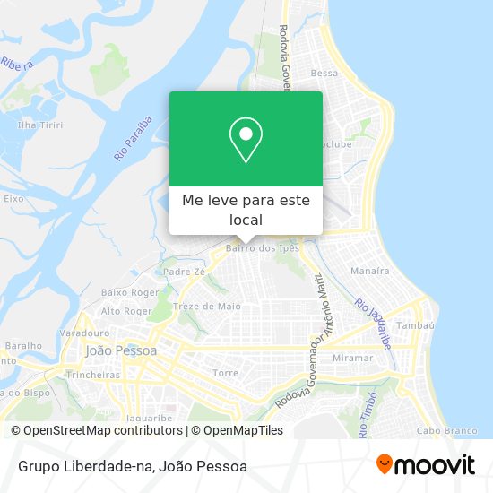 Grupo Liberdade-na mapa