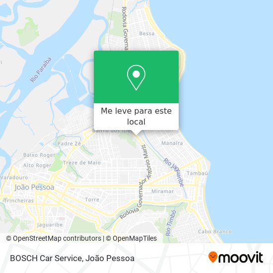 BOSCH Car Service mapa