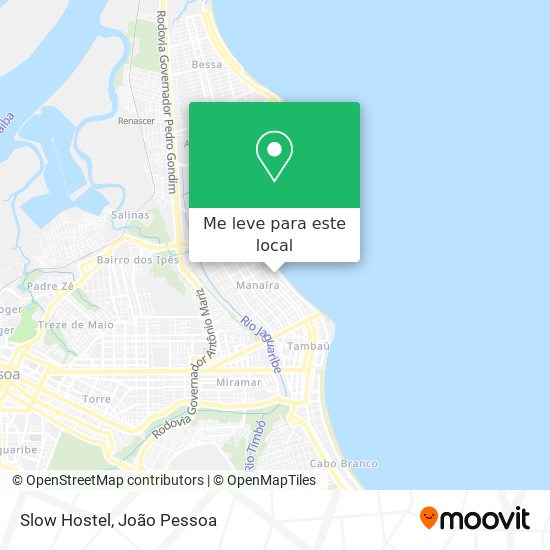 Slow Hostel mapa