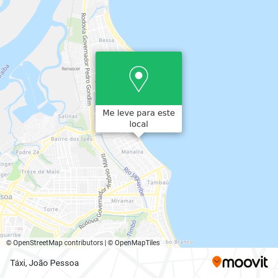 Táxi mapa