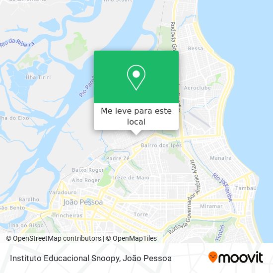 Instituto Educacional Snoopy mapa