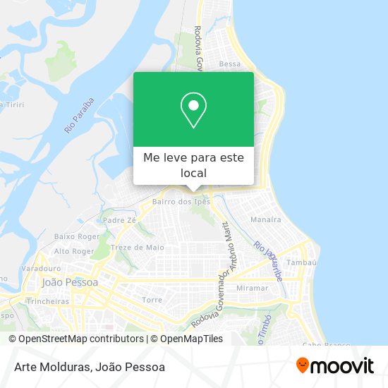 Arte Molduras mapa