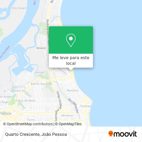 Quarto Crescente mapa