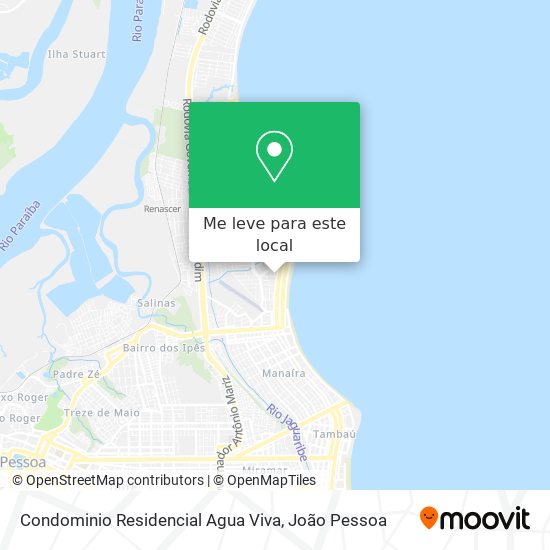 Condominio Residencial Agua Viva mapa