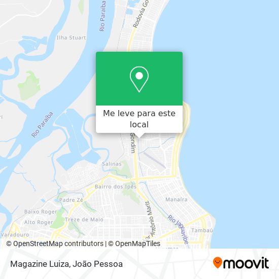 Magazine Luiza mapa