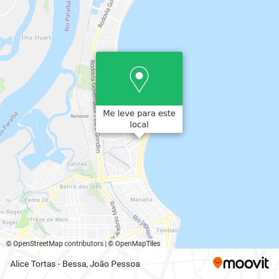 Alice Tortas - Bessa mapa