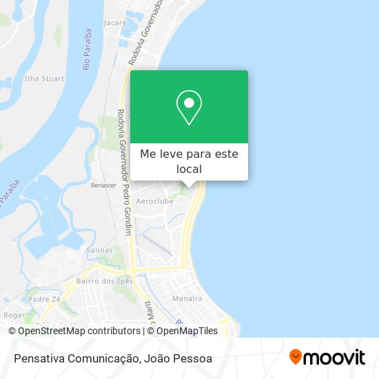 Pensativa Comunicação mapa