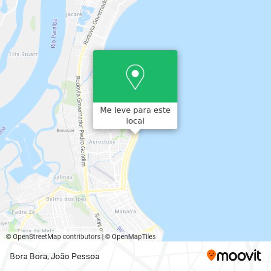 Bora Bora mapa
