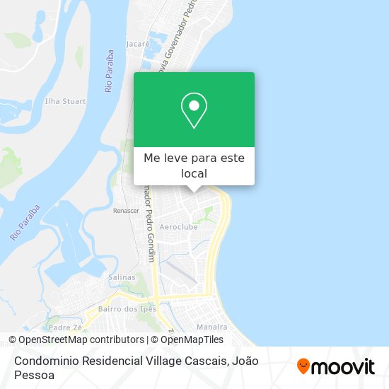 Condominio Residencial Village Cascais mapa