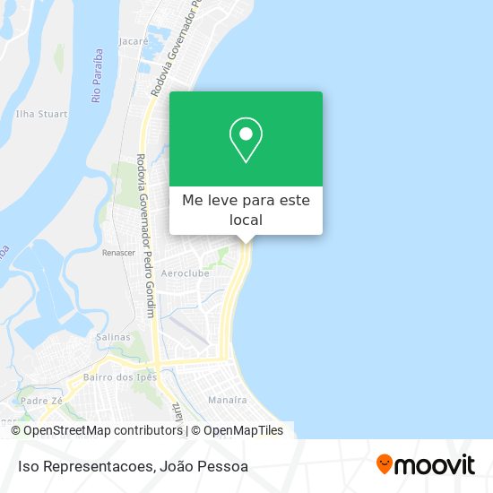 Iso Representacoes mapa
