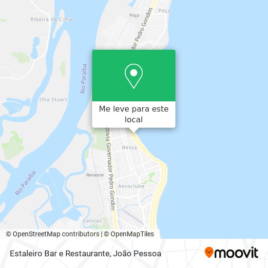 Estaleiro Bar e Restaurante mapa