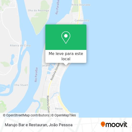 Marujo Bar e Restauran mapa