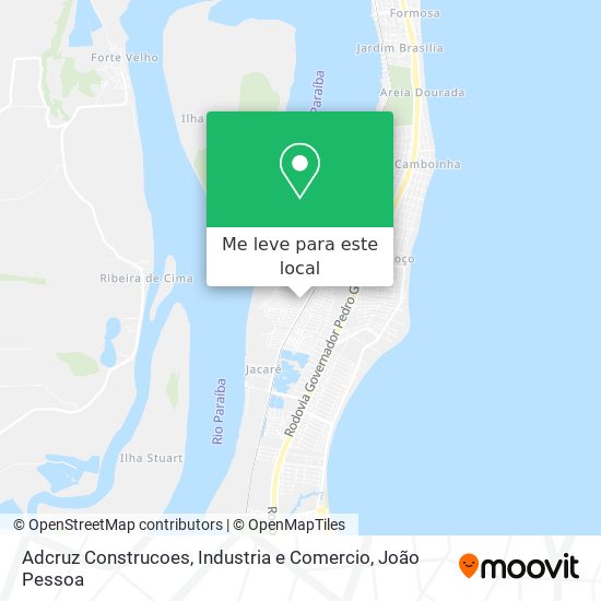 Adcruz Construcoes, Industria e Comercio mapa